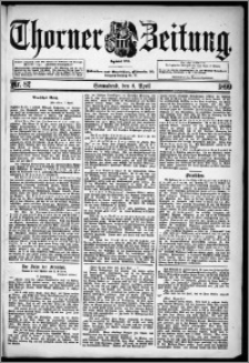 Thorner Zeitung 1899, Nr. 82