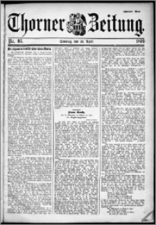 Thorner Zeitung 1899, Nr. 95 Zweites Blatt