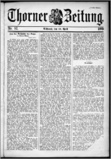 Thorner Zeitung 1899, Nr. 97 Zweites Blatt