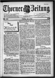 Thorner Zeitung 1899, Nr. 102 Erstes Blatt