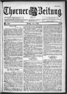 Thorner Zeitung 1899, Nr. 105 Erstes Blatt