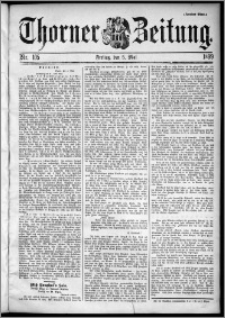 Thorner Zeitung 1899, Nr. 105 Zweites Blatt