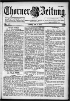 Thorner Zeitung 1899, Nr. 113 Erstes Blatt