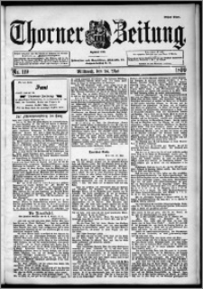 Thorner Zeitung 1899, Nr. 119 Erstes Blatt