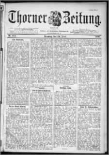 Thorner Zeitung 1899, Nr. 142 Erstes Blatt