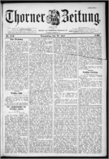 Thorner Zeitung 1899, Nr. 144 Erstes Blatt