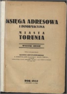 Księga adresowa i informacyjna miasta Torunia