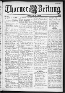 Thorner Zeitung 1899, Nr. 190 Zweites Blatt