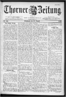 Thorner Zeitung 1899, Nr. 191 Erstes Blatt