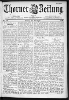 Thorner Zeitung 1899, Nr. 195 Erstes Blatt