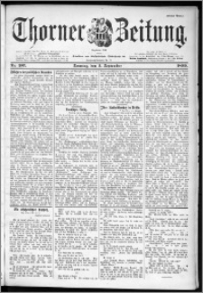 Thorner Zeitung 1899, Nr. 207 Erstes Blatt