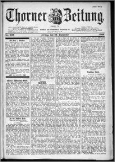 Thorner Zeitung 1899, Nr. 229 Erstes Blatt