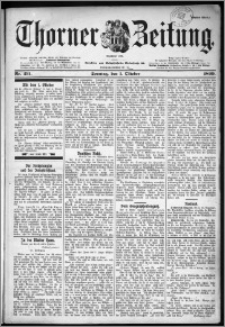 Thorner Zeitung 1899, Nr. 231 Erstes Blatt