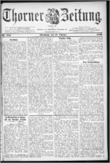 Thorner Zeitung 1899, Nr. 245