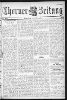 Thorner Zeitung 1899, Nr. 258 Zweites Blatt