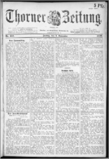 Thorner Zeitung 1899, Nr. 259 Erstes Blatt