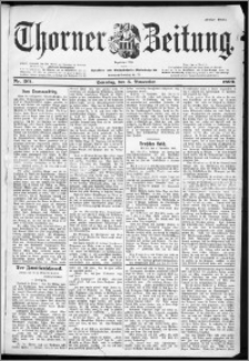 Thorner Zeitung 1899, Nr. 261 Erstes Blatt