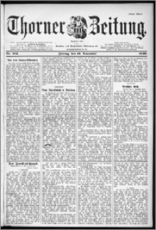 Thorner Zeitung 1899, Nr. 265 Erstes Blatt