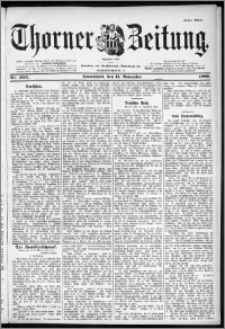 Thorner Zeitung 1899, Nr. 266 Erstes Blatt