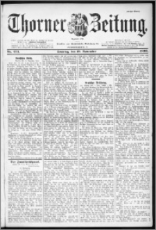 Thorner Zeitung 1899, Nr. 273 Erstes Blatt