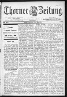 Thorner Zeitung 1899, Nr. 281 Erstes Blatt
