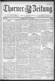 Thorner Zeitung 1899, Nr. 291 Erstes Blatt