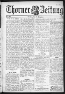 Thorner Zeitung 1899, Nr. 291 Drittes Blatt