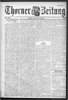 Thorner Zeitung 1899, Nr. 294 Zweites Blatt