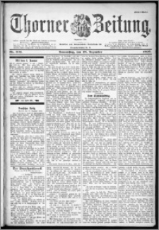 Thorner Zeitung 1899, Nr. 303 Erstes Blatt