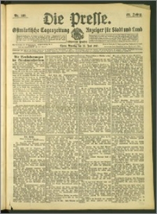 Die Presse 1907, Jg. 25, Nr. 146 Zweites Blatt