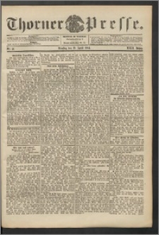 Thorner Presse 1904, Jg. XXII, Nr. 91 + Beilage