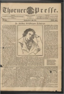 Thorner Presse 1905, Jg. XXIII, Nr. 108 + Beilage