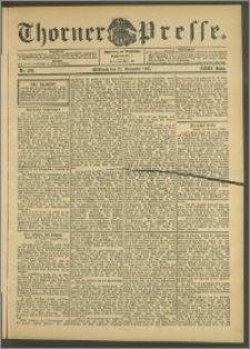 Thorner Presse 1905, Jg. XXIII, Nr. 280 + Beilage