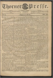Thorner Presse 1906, Jg. XXIV, Nr. 118 + 1. Beilage, 2. Beilage