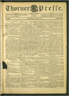 Thorner Presse 1906, Jg. XXIV, Nr. 154 + Beilage