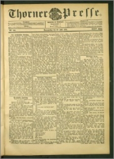 Thorner Presse 1906, Jg. XXIV, Nr. 160 + Beilage