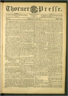 Thorner Presse 1906, Jg. XXIV, Nr. 170 + Beilage