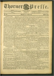 Thorner Presse 1906, Jg. XXIV, Nr. 183 + Beilage