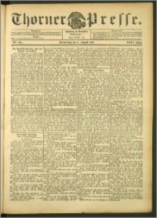 Thorner Presse 1906, Jg. XXIV, Nr. 184 + Beilage