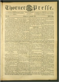 Thorner Presse 1906, Jg. XXIV, Nr. 209 + Beilage