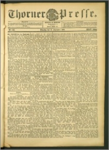 Thorner Presse 1906, Jg. XXIV, Nr. 218 + Beilage