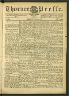 Thorner Presse 1906, Jg. XXIV, Nr. 231 + 1. Beilage, 2. Beilage