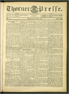 Thorner Presse 1906, Jg. XXIV, Nr. 247 + 1. Beilage, 2. Beilage, 3. Beilage
