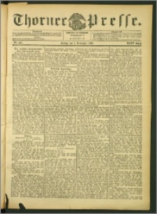 Thorner Presse 1906, Jg. XXIV, Nr. 257 + Beilage