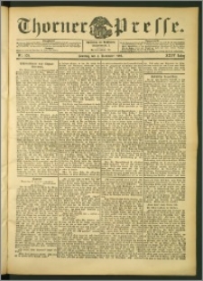 Thorner Presse 1906, Jg. XXIV, Nr. 259 + 1. Beilage, 2. Beilage, 3. Beilage