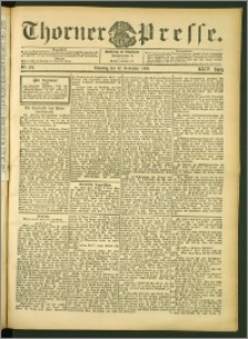 Thorner Presse 1906, Jg. XXIV, Nr. 277 + Beilage, Beilage