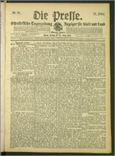 Die Presse 1908, Jg. 26, Nr. 68 Zweites Blatt