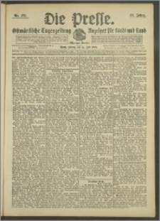 Die Presse 1908, Jg. 26, Nr. 178 Zweites Blatt