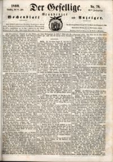 Der Gesellige : Graudenzer Wochenblatt und Anzeiger 1860.07.10 nr 79
