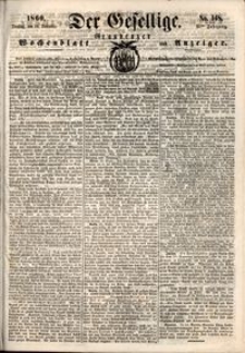 Der Gesellige : Graudenzer Wochenblatt und Anzeiger 1860.12.18 nr 148